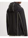 J Hives Contrast Piping Windbreaker Black - DIESEL - BALAAN 4