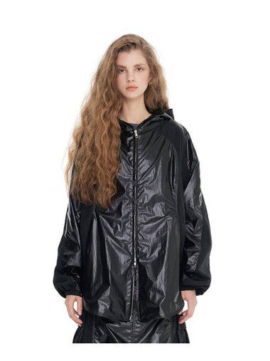 Windbreaker Jacket Black - ITZAVIBE - BALAAN 1