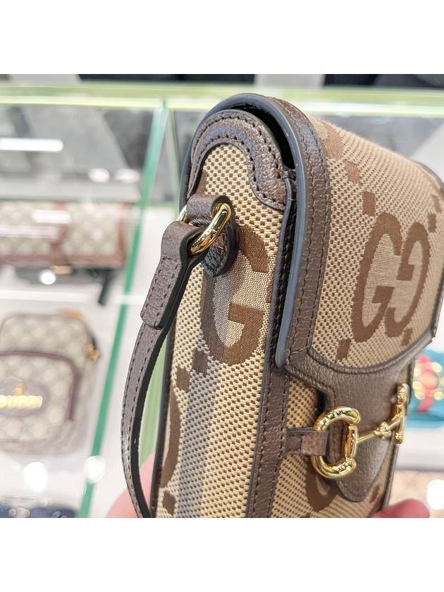 jumbo GG mini bag camel brown - GUCCI - BALAAN 10