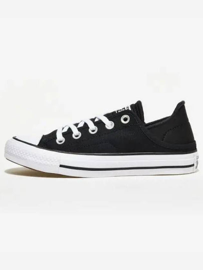 Shoes Sneakers Running Chuck Taylor All Star Crush Heel Ox BLACK WHITE - CONVERSE - BALAAN 1