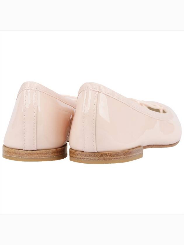 Women's Cendrillon Leather Ballerinas Flat Glossy Pink - REPETTO - BALAAN 6