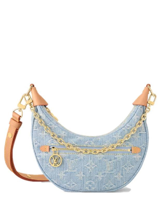 Loop Monogram Shoulder Bag Sky Blue - LOUIS VUITTON - BALAAN 1