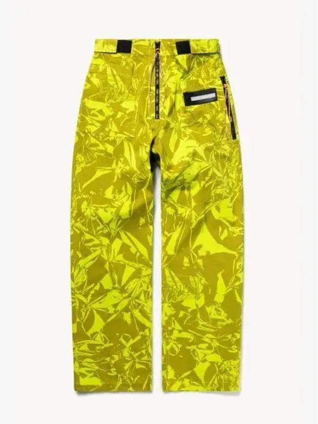 Crinkle Camouflage Walking Cargo Pants Lime FTAR31100LM - ARIES - BALAAN 1