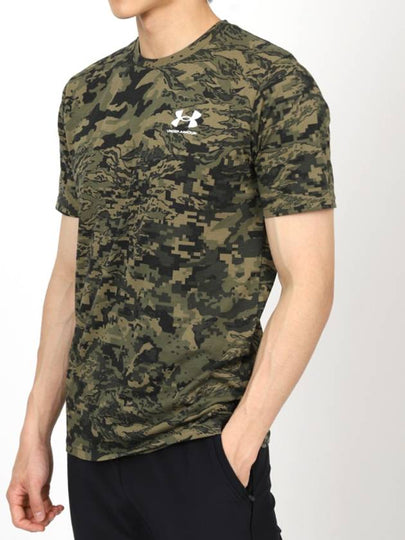 Men's ABC Camo Short Sleeve T Shirt Black - UNDER ARMOUR - BALAAN 2