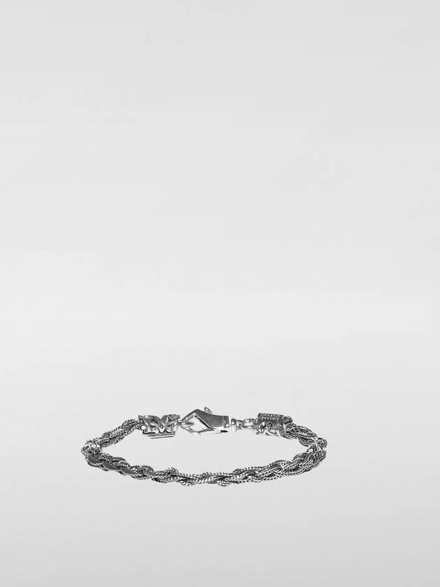 Bracciale Treccia Emanuele Bicocchi in argento - EMANUELE BICOCCHI - BALAAN 1