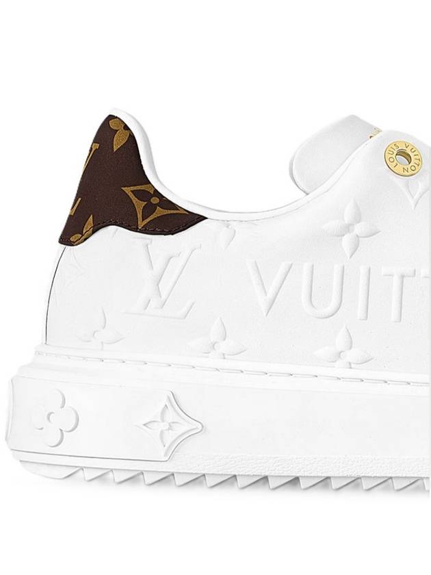 Time Out Monogram Tab Low Top Sneakers White - LOUIS VUITTON - BALAAN 3