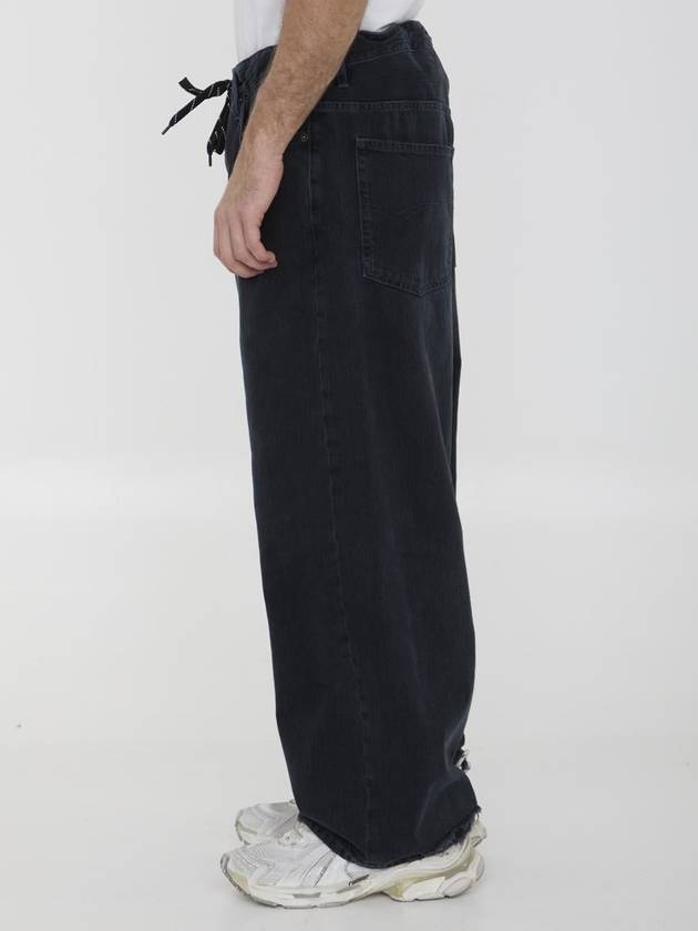 Denim Straight Pants 786643TQW592470 - BALENCIAGA - BALAAN 4