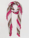 Wool Silk Shawl Scarf - FENDI - BALAAN 3