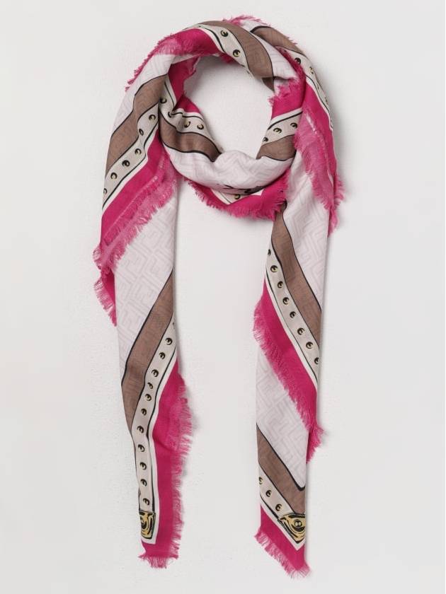 Wool Silk Shawl Scarf - FENDI - BALAAN 3