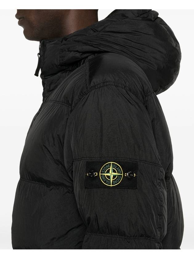 Crinkle Reps Re-Nylon Down Padding Black - STONE ISLAND - BALAAN 5