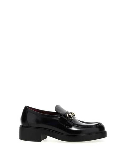 Horsebit Leather Loafer Black - GUCCI - BALAAN 2