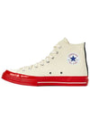 Chuck 70 High Top Sneakers P1 K124 2 White - COMME DES GARCONS - BALAAN 4