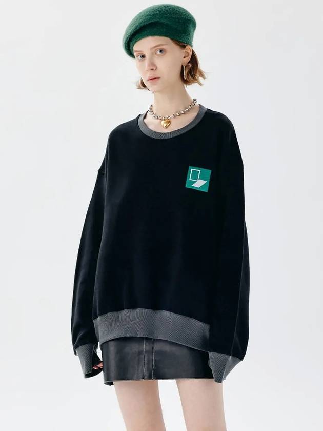 Unisex BXMXMTM Door Box Sweatshirt Mix Black - CHANCE'S NOI - BALAAN 4