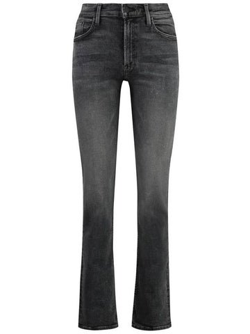 Mother Rider Skimp 5-Pocket Straight-Leg Jeans - MOTHER - BALAAN 1