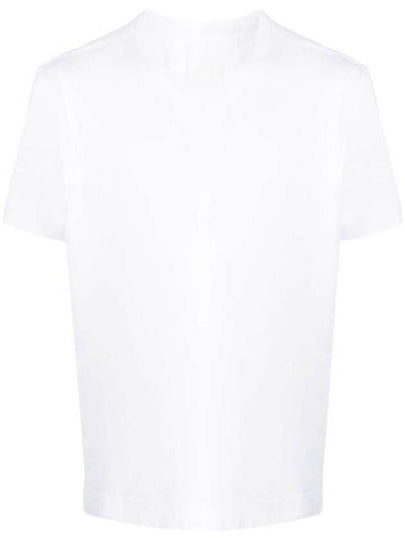 Embroidered 4G Logo Cotton Short Sleeve T-shirt White - GIVENCHY - BALAAN 2