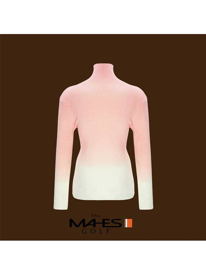 Knit Sweater Orange Label Gradient Ribbed Polar Knit GP80357 - MAHES - BALAAN 2