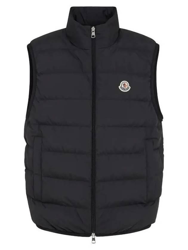 Men s CONTRIN short down padded vest black 1A0007654A81 - MONCLER - BALAAN 1