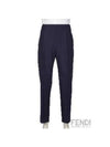 Wool Trousers Slacks Blue - FENDI - BALAAN 1