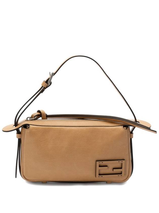 Simply Mini Leather Shoulder Bag Beige - FENDI - BALAAN 2