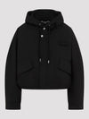 The Caraco Cropped Parka Black - JACQUEMUS - BALAAN 2