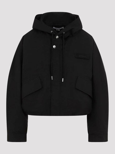 The Caraco Cropped Parka Black - JACQUEMUS - BALAAN 2