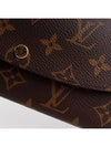 Louis VuittionEmily Monogram Long Wallet Brown - LOUIS VUITTON - BALAAN 6