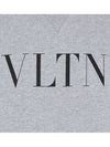 VLTN Sweatshirt Grey - VALENTINO - BALAAN 5