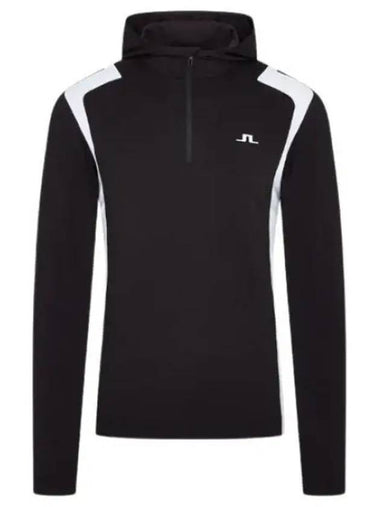 Lukas quarter zip hood GMJS10949 9999 men s up - J.LINDEBERG - BALAAN 1