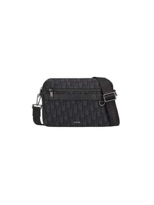 Maxi Safari Strap Cross Bag Black - DIOR - BALAAN 1