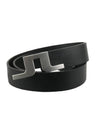 Bridger Leather Belt Black - J.LINDEBERG - BALAAN 1