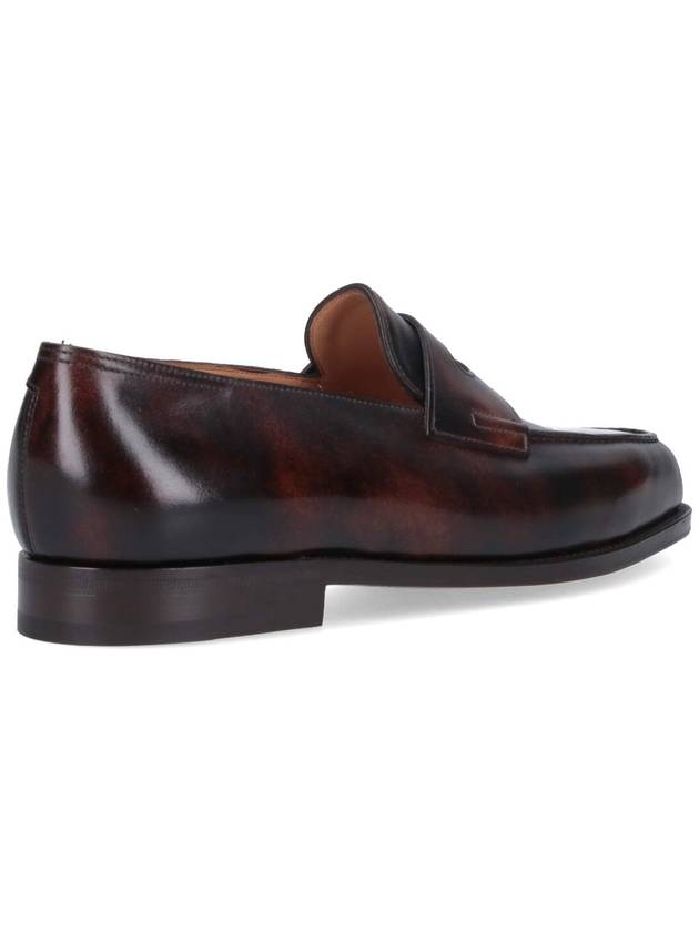 Lopez single leather sole loafer dark brown - JOHN LOBB - BALAAN 5