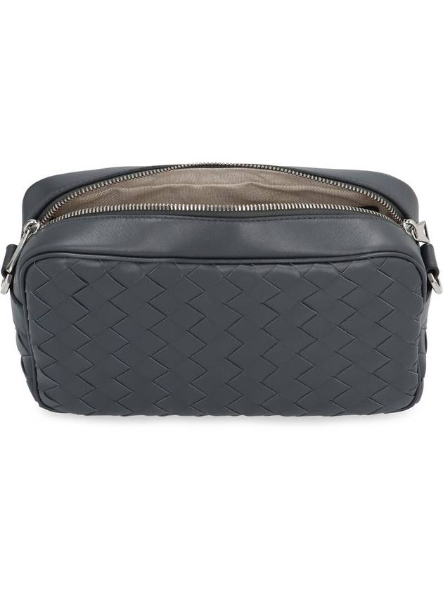 Intrecciato Camera Small Cross Bag Grey - BOTTEGA VENETA - BALAAN 7