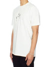 30/1 Jersey Relaxed Graphic Short Sleeve T-Shirt White - CP COMPANY - BALAAN 4