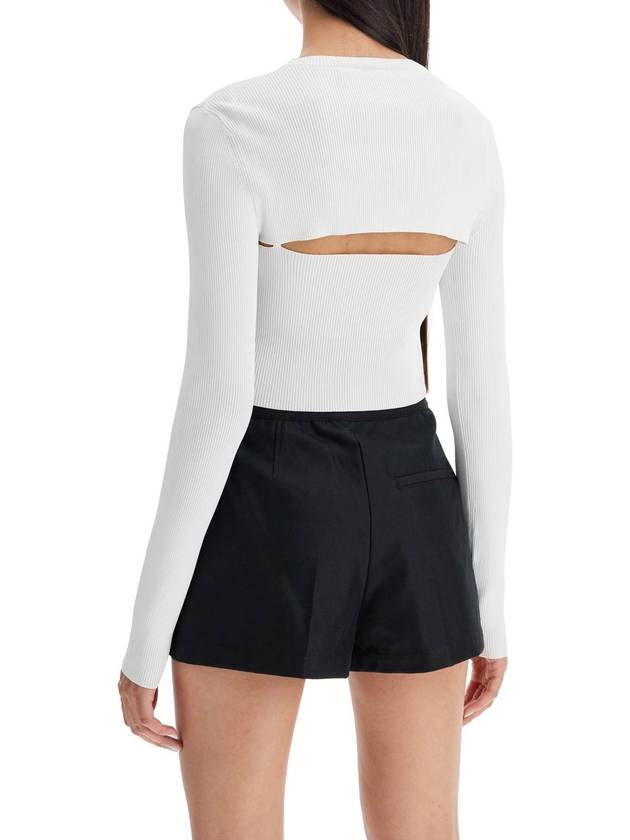 two-piece cropped set - ALEXANDER WANG - BALAAN 3