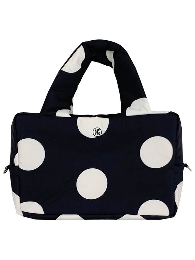 Padded Big Dot Tote Bag Black - KOOKEESEE - BALAAN 2