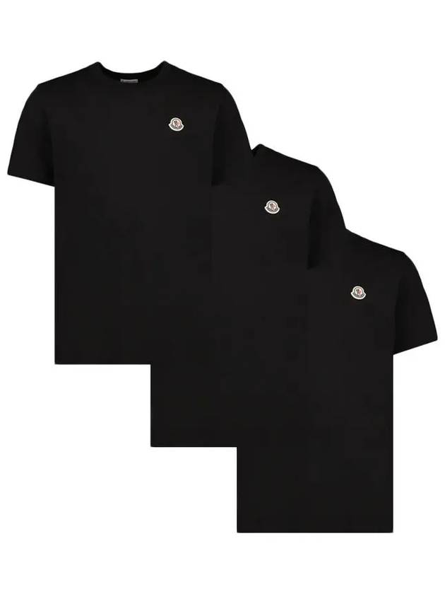 3 pack t shirt black 8C000 25 829H8 999 - MONCLER - BALAAN 2