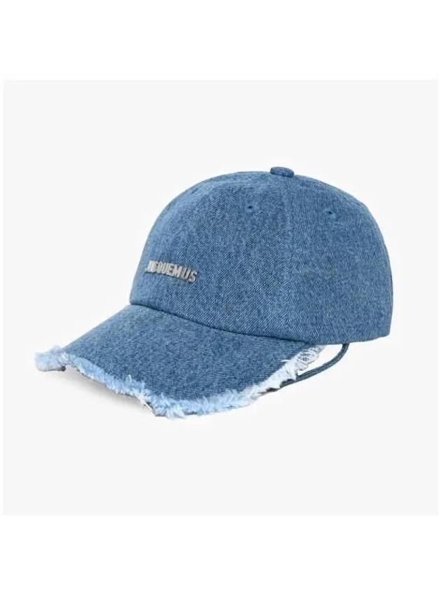 La Cassette Artichaut Ball Cap Blue - JACQUEMUS - BALAAN 4