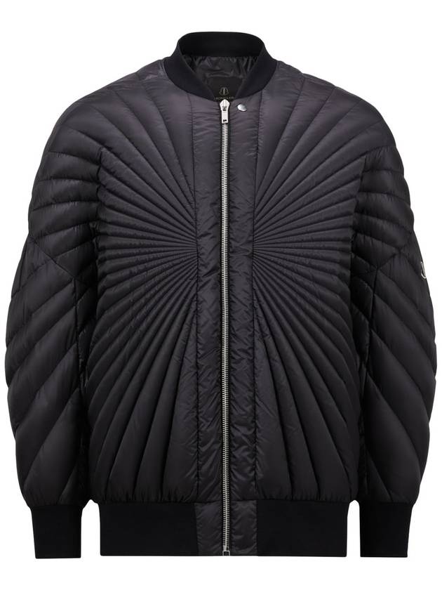 Rick Owens Radiance Peter Down Bomber Jacket Black - MONCLER - BALAAN 2