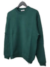 Back logo print sweatshirt green - BALENCIAGA - BALAAN 4