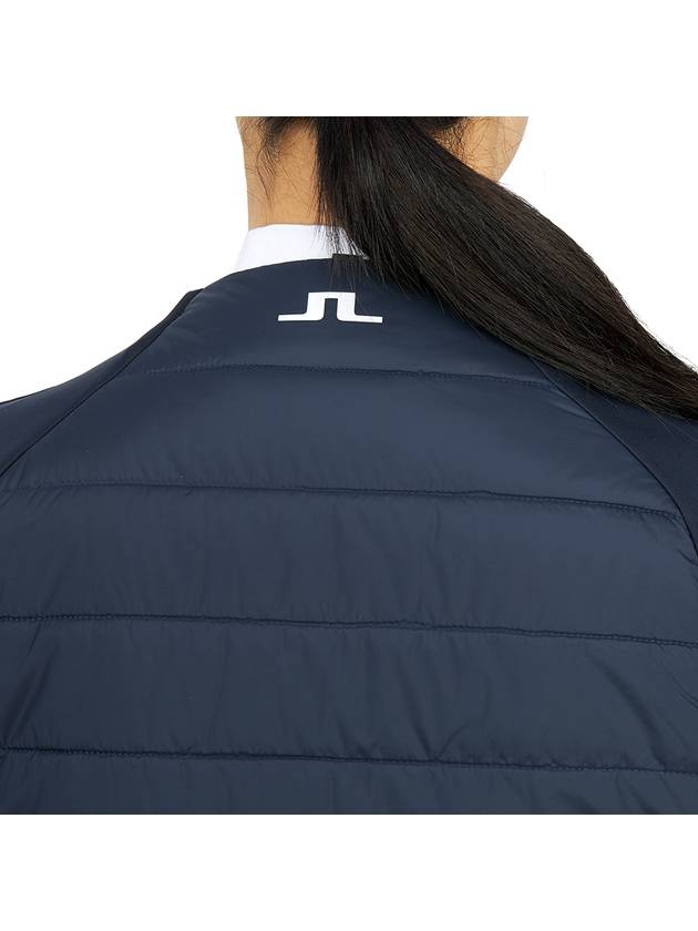 Women's Keisha Golf Padded Jacket Navy - J.LINDEBERG - BALAAN 10