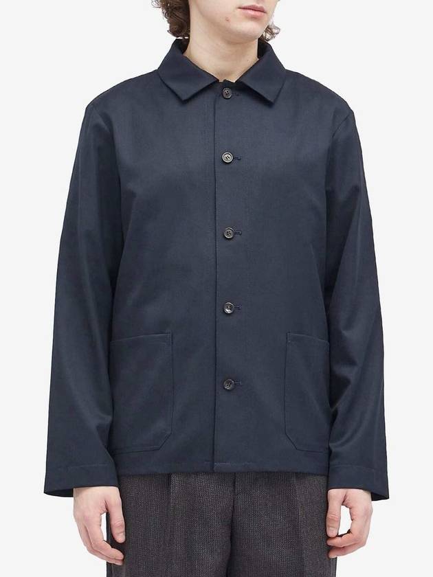 Kerlouan Wool Work Jacket Navy - A.P.C. - BALAAN 2