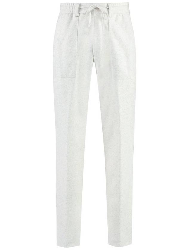 Straight Pants 50502536 131 Ivory - HUGO BOSS - BALAAN 2