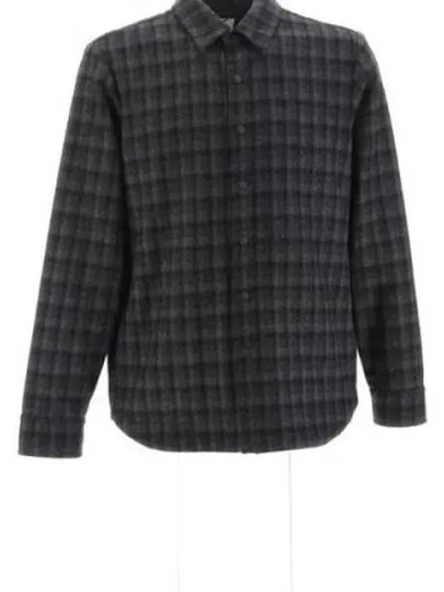 Check Long Sleeve Shirt Grey - ASPESI - BALAAN 2