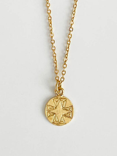 Medallion 06 Necklace Gold - ELYONA - BALAAN 2