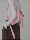 Side Detailed Ribbon Hobo Bag Pink - OPENING SUNSHINE - BALAAN 4