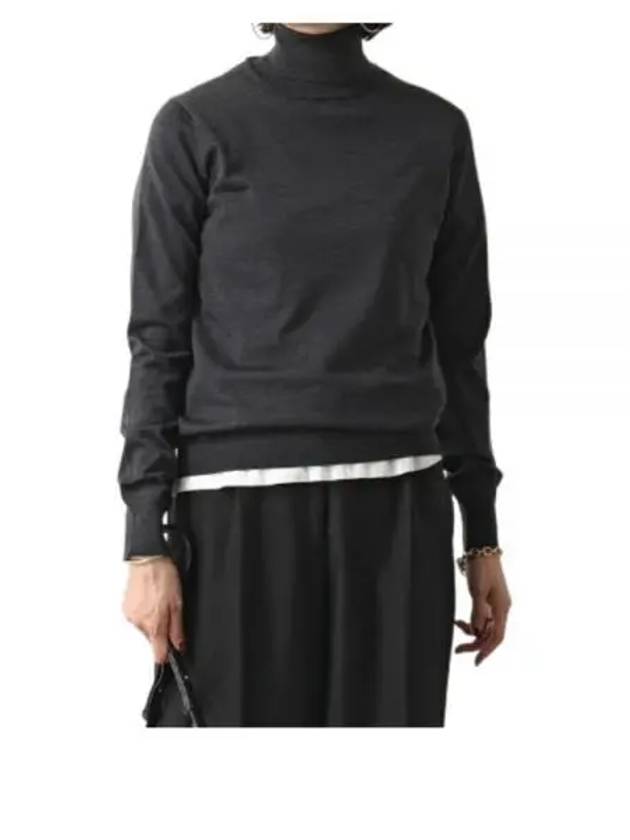 Women's Work In Progress Turtleneck Grey - MAISON MARGIELA - BALAAN 2