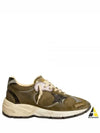 Deluxe Brand Running Dad Low Top Sneakers Olive - GOLDEN GOOSE - BALAAN 2