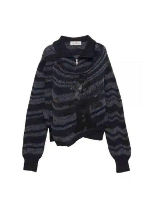 Bedrock Cardigan Black - VIVIENNE WESTWOOD - BALAAN 1