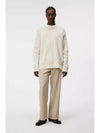 Savio Mock Neck Cable Knit Top Cloud White - J.LINDEBERG - BALAAN 3