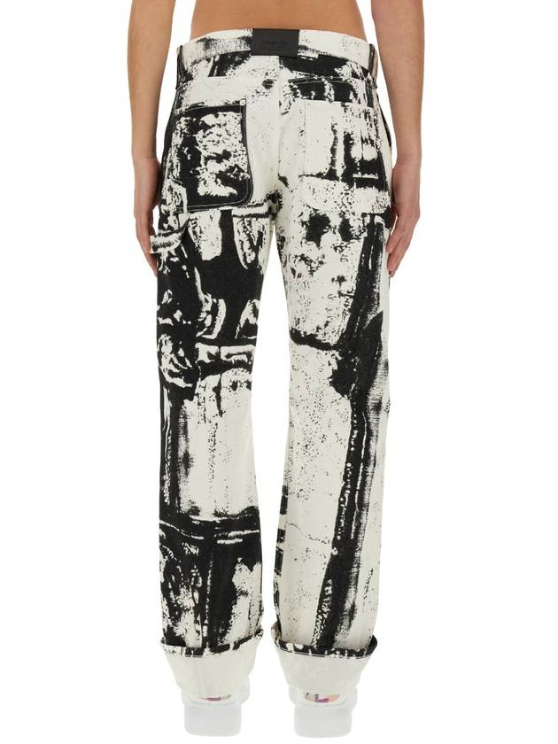 Denim Straight Pants 781778 QYAAZ 9080 - ALEXANDER MCQUEEN - BALAAN 4